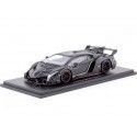 Cochesdemetal.es 2014 Lamborghini Veneno LP750-4 Negro/Rojo 1:43 Kyosho 05571BKR