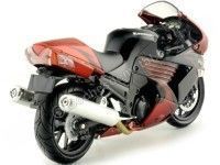 Cochesdemetal.es 2009 Kawasaki ZX-14 Roja 1:12 NewRay 43273