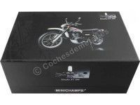 Cochesdemetal.es 1986 Yamaha XT 500 Azul Oscuro 1:12 Minichamps 122163304