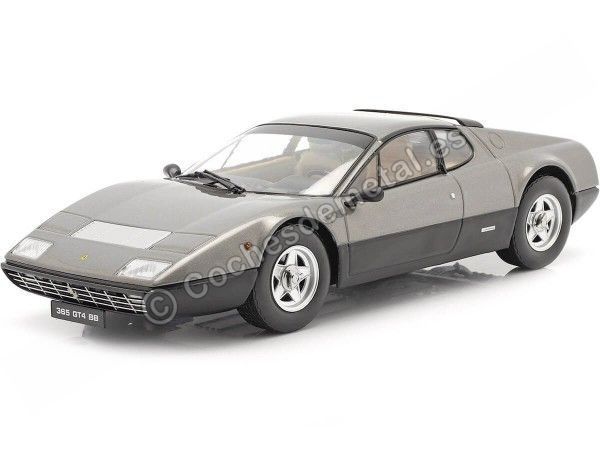 Cochesdemetal.es 1973 Ferrari 365 GT4 BB Gris Metalizado 1:18 KK-Scale KKDC180562