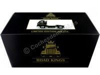 Cochesdemetal.es 1965 Camion Volvo F88 "John Player Team Lotus" Negro 1:18 Road Kings 180064