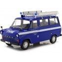 Cochesdemetal.es 1965 Ford Transit Bus "Asociación Alemana THW" Azul 1:18 KK-Scale KKDC180468
