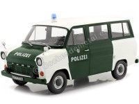 Cochesdemetal.es 1965 Ford Transit Bus Policia Hamburgo 1:18 KK-Scale KKDC180466