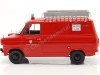 Cochesdemetal.es 1965 Ford Transit Furgoneta "Bomberos de Westfalia" Rojo 1:18 KK-Scale KKDC180495