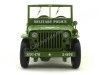 Cochesdemetal.es 1944 Jeep Willys Policía Militar Verde Caqui 1:18 American Diorama 77406