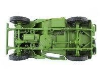 Cochesdemetal.es 1944 Jeep Willys Policía Militar Verde Caqui 1:18 American Diorama 77406