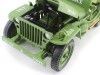 Cochesdemetal.es 1944 Jeep Willys Policía Militar Verde Caqui 1:18 American Diorama 77406