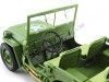 Cochesdemetal.es 1944 Jeep Willys Policía Militar Verde Caqui 1:18 American Diorama 77406