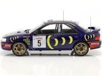 Cochesdemetal.es 1995 Subaru Impreza 555 Nº5 Sainz/Moya Rallye Tour de Corse 1:18 IXO Models 18RMC063A