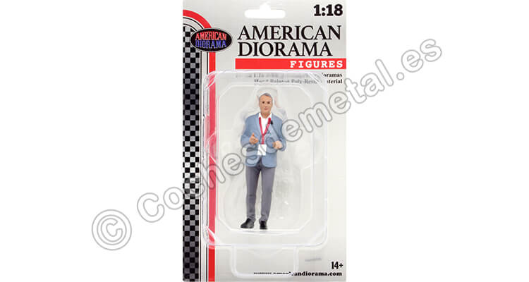 Figura de Resina On-Air Nº2 Celebrity 1:18 American Diorama 18402