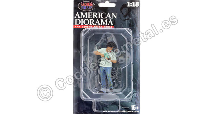 Figura de Resina I Love RWB-Nakai San 3 1:18 American Diorama 18503