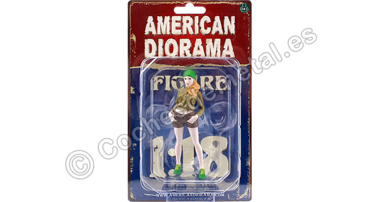 Figura de Resina Noche de Chicas, Kate 1:18 American Diorama 76302