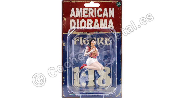 Figura de Resina Noche de Chicas, Gigi 1:18 American Diorama 76304