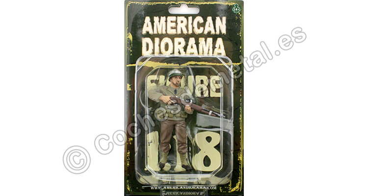 Figura de Resina WWII US Policía Militar IV 1:18 American Diorama 77417