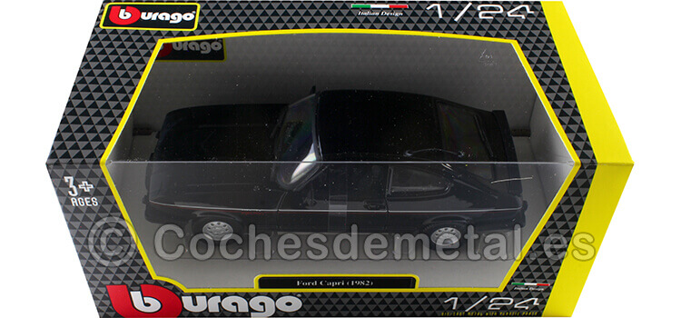 1973 Ford Capri Mark III 2.8 Inyection Negro 1:24 Bburago 18-21093