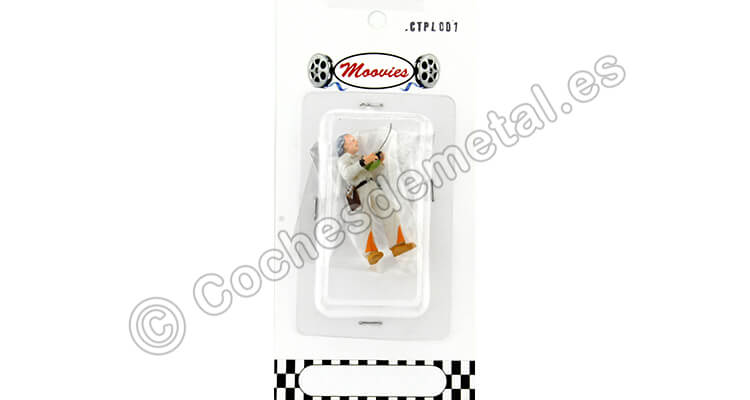 Figura de Resina Doctor Emmett Doc Regreso al Futuro 1:43 Cartrix CTPL001