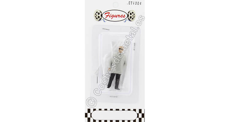 1967 Figura de Resina Enzo Ferrari de Mayor 1:43 Cartrix CTVD04