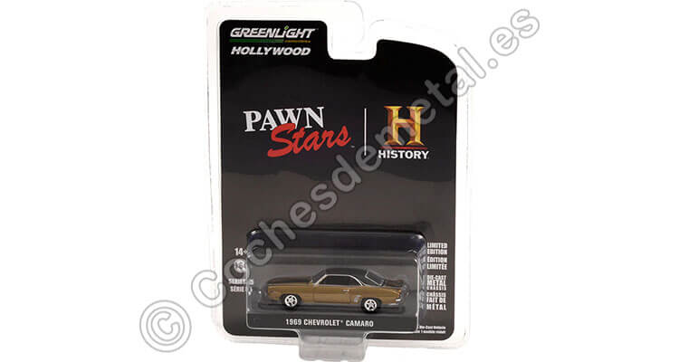 1969 Chevrolet Camaro Z/28 Pawn Stars Hollywood Series 35 1:64 Greenlight 44950C