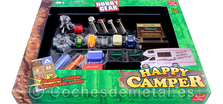 Set de Accesorios para Acampada 1:24 Hobby Gear 18430