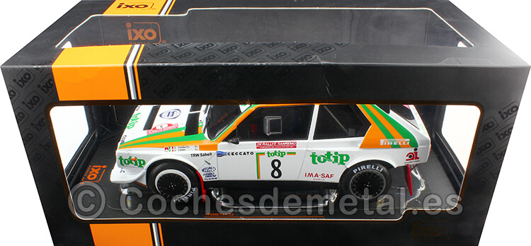 1986 Lancia Delta S4 Nº8 Cerrato/Cerri Rally San Remo 1:18 IXO Models 18RMC133.22