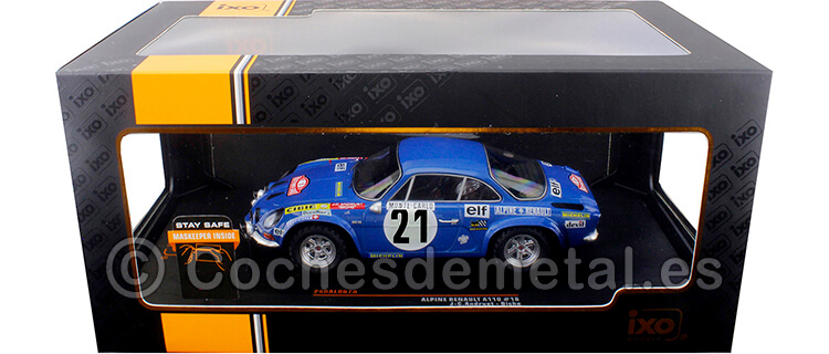 1973 Alpine Renault A110 Rallye Monte Carlo Nicolas/Vial 1:24 IXO Models 24RAL007B