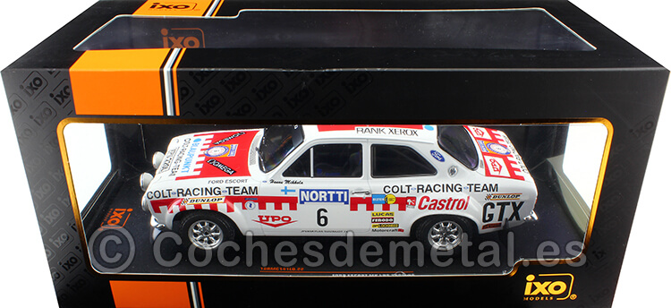 1974 Ford Escort MK I RS 1600 Nº6 Mikkola/Davenport Rally De Los 1000 Lagos 1:18 IXO Models 18RMC141.22