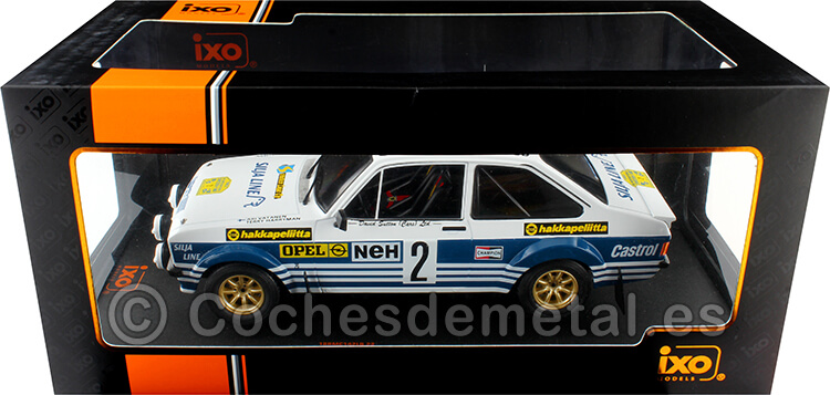 1982 Ford Escort MK II RS 1800 Nº2 Vatanen/Harryman Rallye Suecia 1:18 IXO Models 18RMC142.22