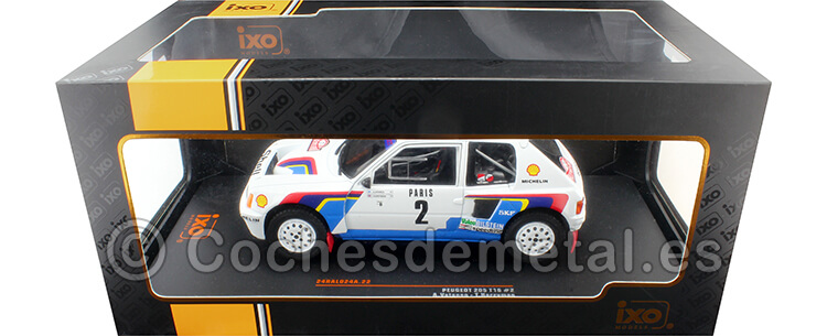 coleccion rally wrc 1/24. peugeot 205 t16 - Compra venta en todocoleccion