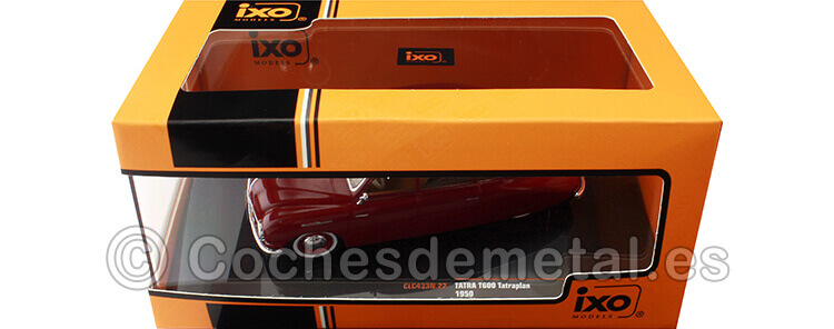 1950 Tatra T600 Tatraplan Granate 1:43 IXO Models CLC433N