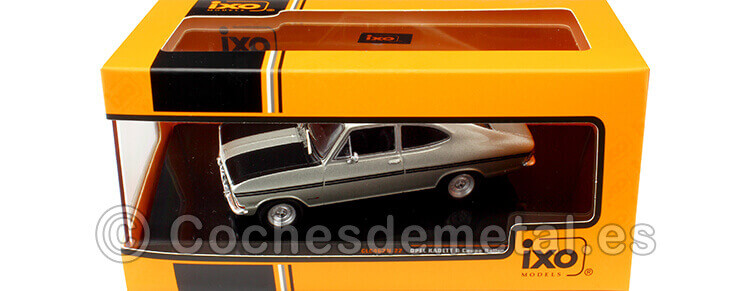 1967 Opel Kadett B Coupe Rallye Plata/Negro 1:43 IXO Models CLC462N