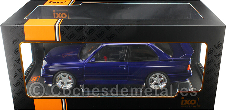 1989 BMW M3 E30 Azul Metalizado 1:18 IXO Models 18CMC122.22