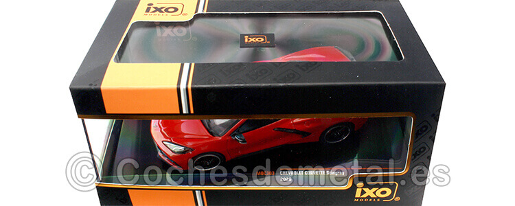 2020 Chevrolet Corvette C8 Stingray Rojo 1:43 IXO Models MOC303