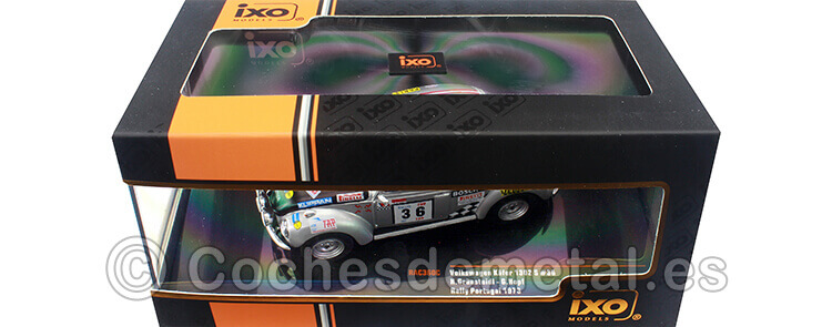 1973 Volkswagen VW 1302 S Käfer Rally Portugal, H.Grünsteidl, G.Hopf, 36,   1:43 IXO Models RAC360C