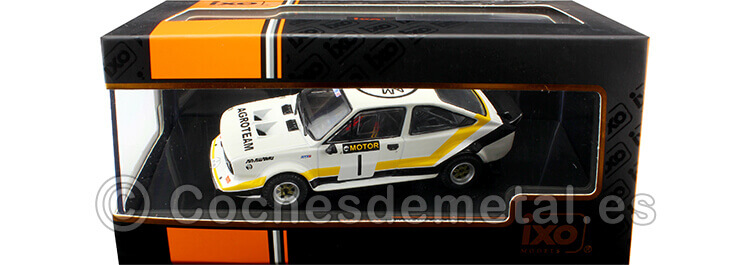 1984 Skoda MTX 160 RS Nº1 Blahna/Schovánek Rallye Pribram 1:43 IXO Models RAC416C.22