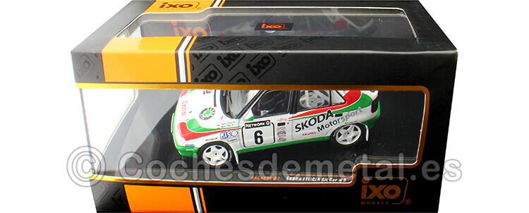 1996 Skoda Felicia Kit Car Nº6 Sibera/Gross RAC Rallye 1:43 IXO Models RAC423B.22