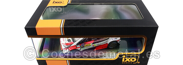 2019 Toyota Yaris WRC Microsoft, Rallye WM, Rally Catalunya, O.Tänak, M.Järveoja, 8,   1:43 IXO Models RAM734