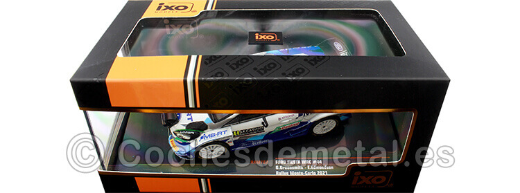 2021 Ford Fiesta WRC Rallye WM, Rally Monte Carlo , G.Greensmith, E.Edmondson, 44,   1:43 IXO Models RAM787