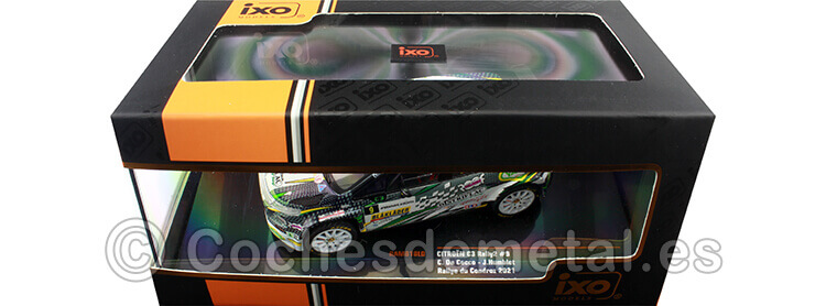 2021 Citroen C3 Rally2 Rallye du Condroz - Huy, C. De Cecco, J.Humblet, 9,   1:43 IXO Models RAM818LQ