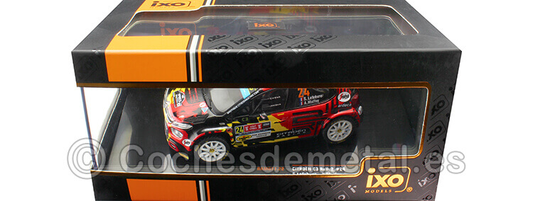 2022 Citroen C3 Rally2 Nº24 Lefebvre/Malfoy Rally Ypres 1:43 IXO Models RAM877.22