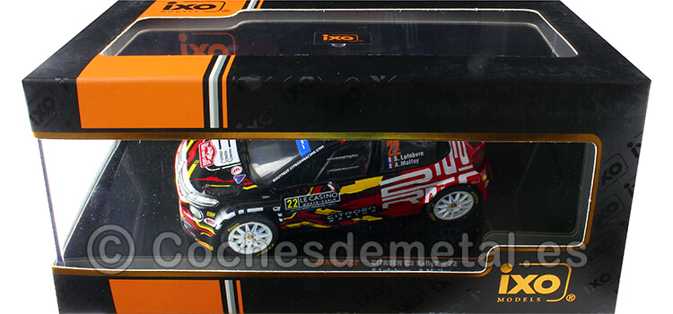 2023 Citroen C3 Rally2 Nº22 Lefebvre/Malfoy Rally Monte Carlo 1:43 IXO Models RAM888.22