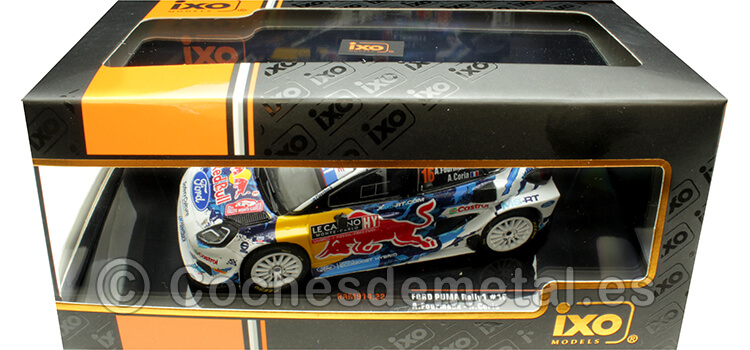 2024 Ford Puma Rally1 Nº16 Fourmaux/Coria Rally Monte Carlo 1:43 IXO Models RAM914.22