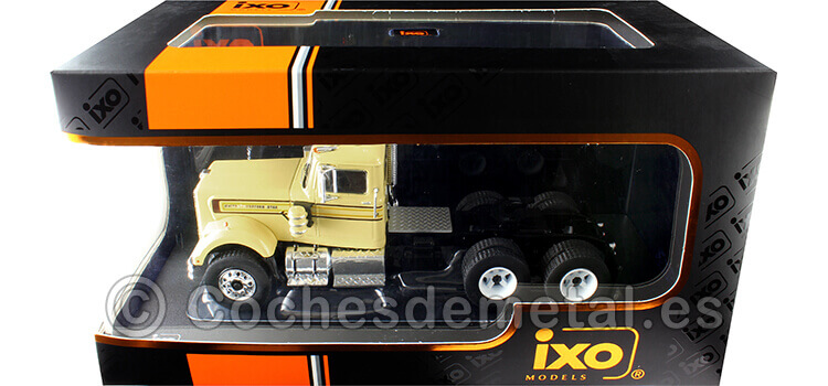 1970 Cabeza Tractora White Western Star 4864 de 3 Ejes Amarillo Claro 1:43 IXO Models TR161.22