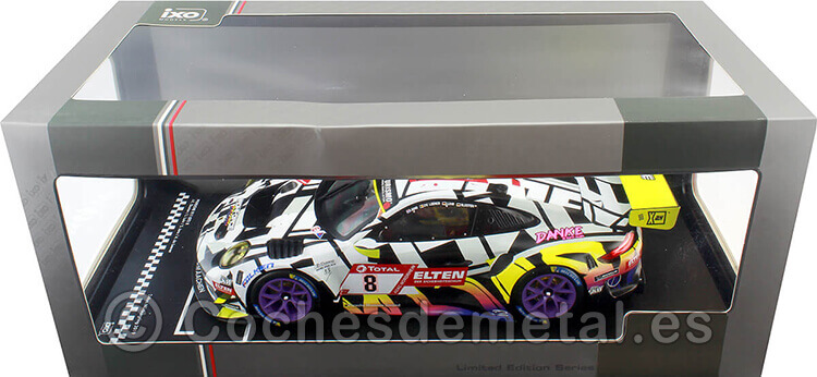 2019 Porsche 911 GT3 R Nº8 Slooten/Luhr/Leener/Jans 24h Nürburgring 1:18 IXO Models LEGT18029