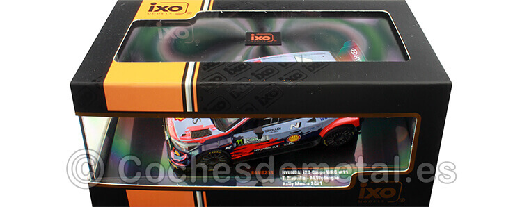 2021 Hyundai i20 Coupe WRC WRC, Rally Monza, T.Neuville, M.Wydaeghe, 11, Hyundai Motorsport N,   1:43 IXO Models RAM825