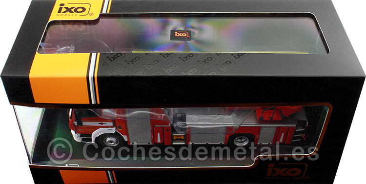 2013 Mercedes Atego DLK 23/12 Bomberos Halle/Saale  1:43 IXO Models TRF024