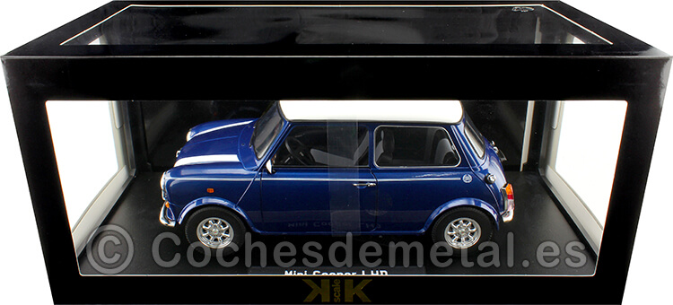 1997 Mini Cooper Sport Pack 1.3i Azul/Blanco 1:12 KK-Scale KKDC120053L