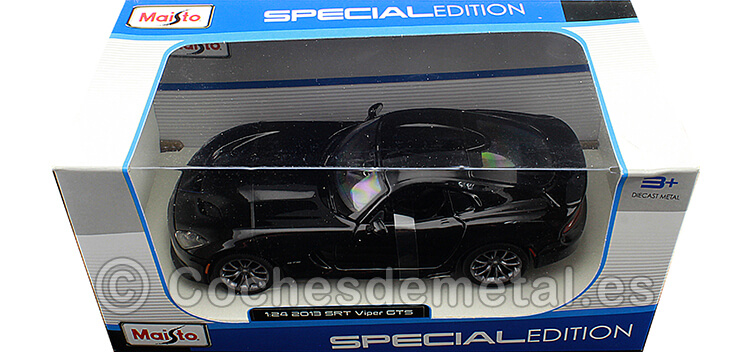 2013 Dodge Viper SRT GTS Negro 1:24 Maisto 31271