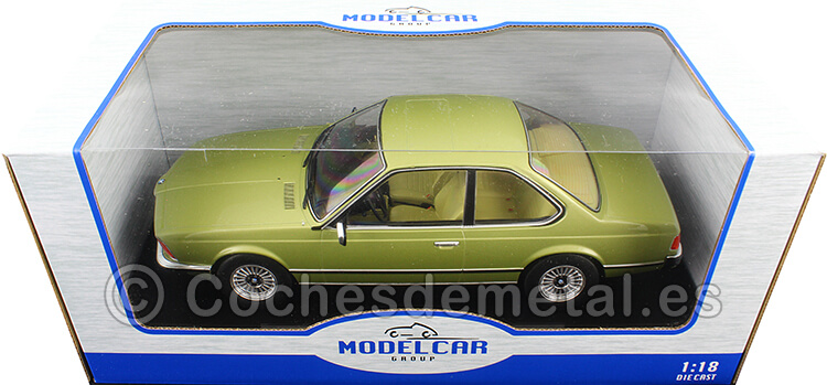 1976 BMW Serie 6 (E24) Verde Metalizado 1:18 MC Group 18163