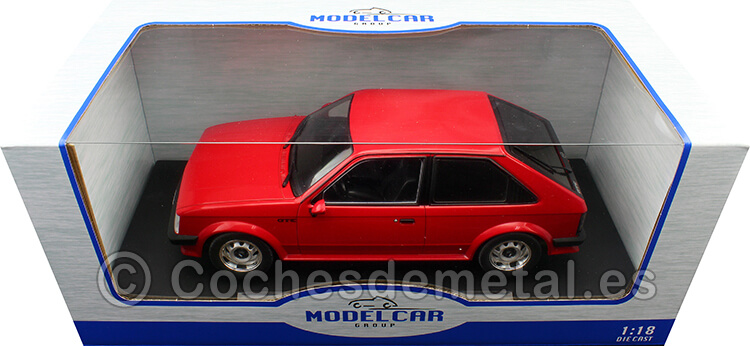 1983 Opel Kadett D GTE Tuning Rojo 1:18 MC Group 18269