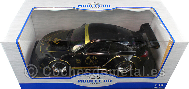 2020 Porsche 997 (935) Nº23 Old & New John Player Special Negro/Dorado 1:18 MC Group 18326